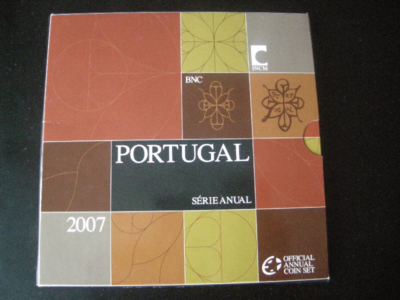 (afbeelding voor) BU set Portugal 2007 RARE